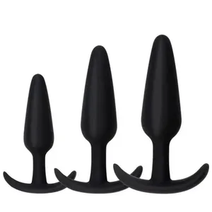 [NM]1/3Pcs 부드러운 실리콘 항문 엉덩이 플러그 자극기 성인 섹스 토이 항문 플러그 남성/여성 전립선 마사지 항문 트레이너[NM]