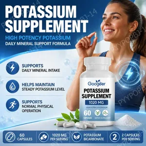 Googeer Potassium Supplement Capsules fo