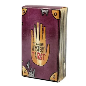 ไพ่ทาโรต์ลึกลับ 78 สำรับ Gravity Falls แรงบันดาลใจ 78 สำรับไพ่เวอร์ชั่นภาษาอังกฤษ Witchy Beginner Tarot เกมกระดาน
