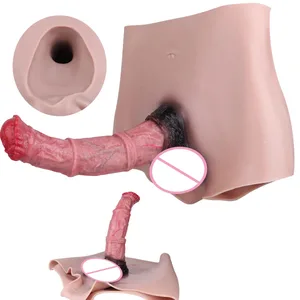 9,65" iso penis sleeve насадка на член housut 18+ miesten seksilelu käytettävä pehmeä realistinen ontto dildo pikkuhousut aikuisille
