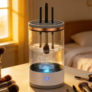 Очиститель кистей для макияжа USB Глубокая очистка Красота Инструменты Тихие кисти для макияжа Инструменты для чистки контура теней для век Салон дома Ежедневно