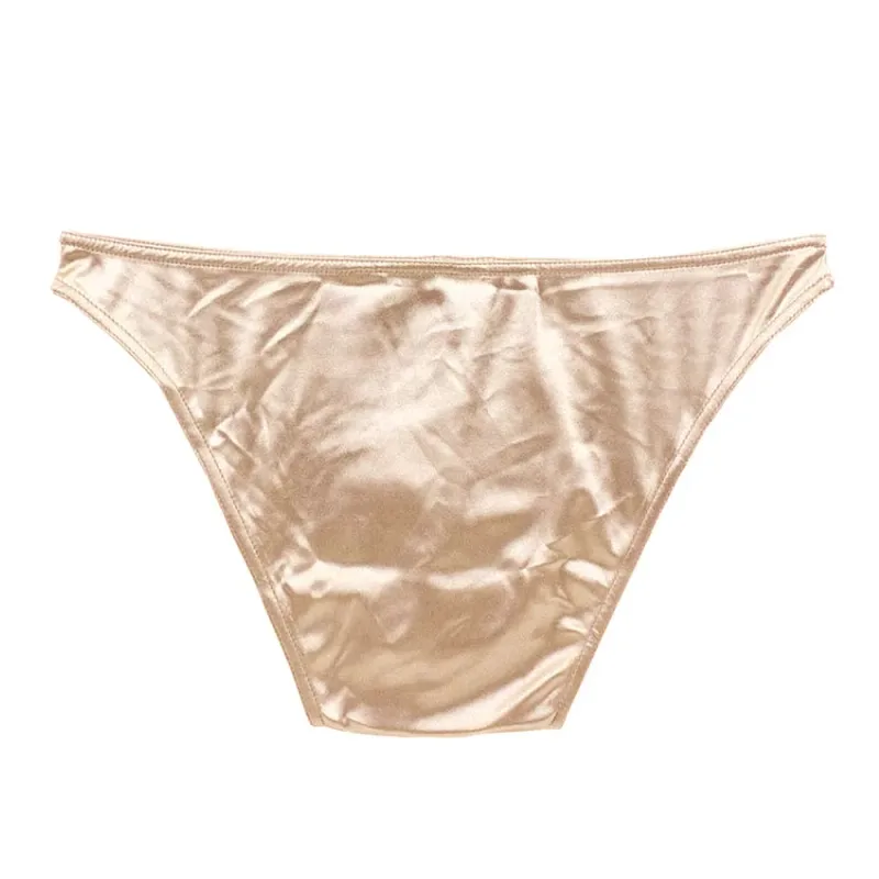 Mierside One Piese Plus Size Men Underwear Panties Men's Bulge Pouch Breathable Silk Panties Large Size Lot Soft Underpant S-3XL