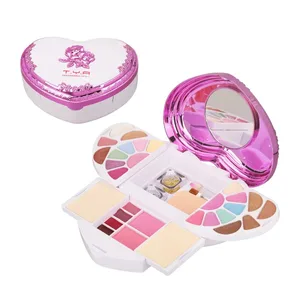 Kit Solek Set Penuh untuk Wanita Pelbagai fungsi Semua dalam Satu Kotak 32 Warna Bedak Wajah Berus Penyerlah Pembayang Mata Palet Mekap