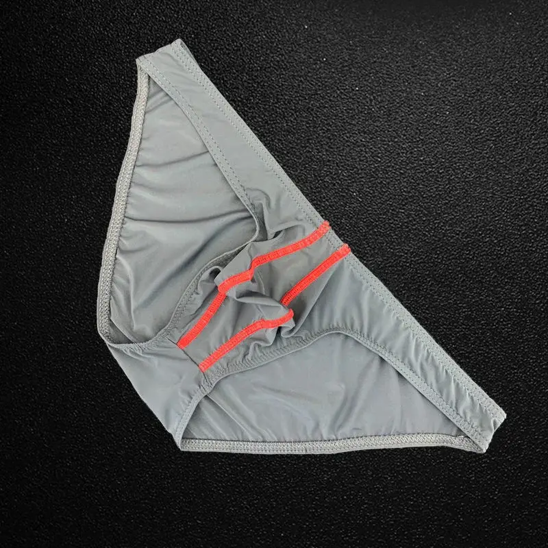 Celana Dalam Pria Celana Dalam Ultra Tipis Sutra Es Celana Dalam Pria Kantong Tonjolan U Seksi Celana Dalam Pria Nyaman Cepat Kering Celana Dalam