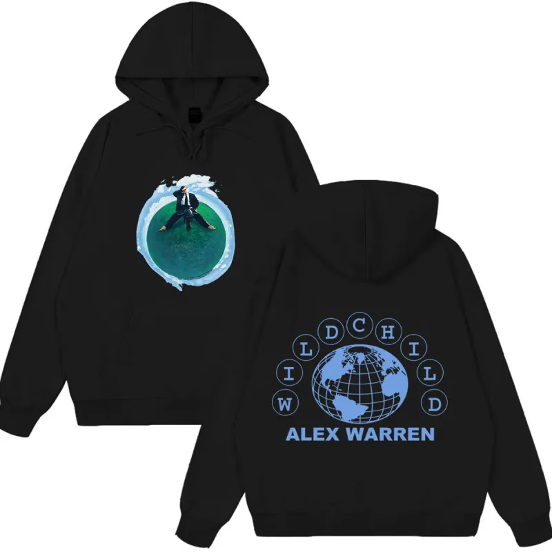 Alex Warren Album Wild child tour 2026 Merch sweat à capuche hommes femmes mode pull manches longues ample décontracté Vintage sweats