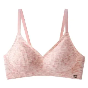 Women's Non-trace Jelly Push-Up Bra Soft Support Kumportableng Anti-Sagging Lingerie na walang Underwire para sa Araw-araw W