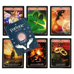 1 joc de taula de cartes Fortune Oracle per a cartes de tarot de festa