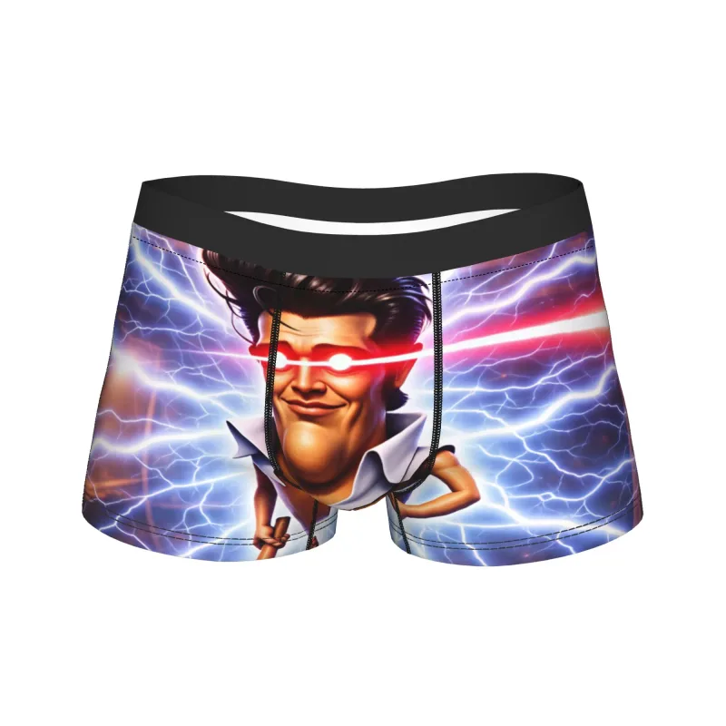 Charlie Kirk Meme Boxer Shorts Pouch Underwear High Quality Customs Shorts Briefs Novelty Seluar Dalam Lelaki Plus Size 2XL
