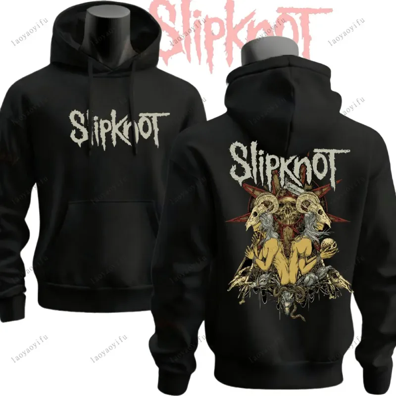 Hommes nouveau style S-slipknots musique Logo métal groupe de rock femmes hommes sweat à capuche nouveauté tendance vêtements à capuche pulls d'hiver