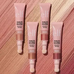 Elf Halo 發光腮紅輪廓液體輪廓腮紅棒用於定義陰影啞光發光底漆保濕底霜毛孔最小化