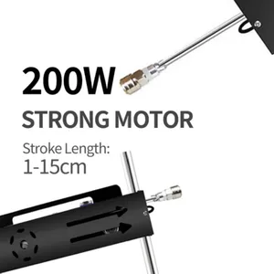 200W Super Powerful Stroke 1-15cm Automatic Masturbation Machine with Dildo Attachments Support Three Controllers Sex Machines