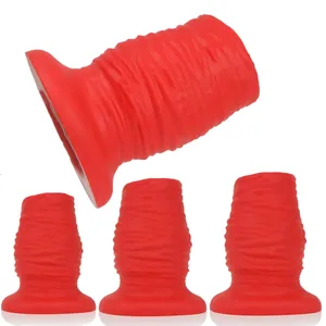 78-98mm Malaking Anal Plug Hollow Butt Plug Speculum Silicone Sex Toys para sa Babae Mga Lalaking Gay Fisting Prostate Massage Enema Flushing