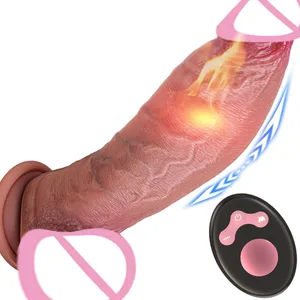Realistiset suonet Pehmeät Paksut Dildo Masturbaattorit Iso kukko Kaksinkertainen silikoni Pieni liha Penis Nainen Mies Anal Seksilelu Imukuppi Muna