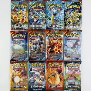 10/20PC Cartes Pokémon Shining Fates 151 English Booster Battle Carte Col·lecció de jocs de cartes comercials Cartes GX V EX Joguines Regals per a nens