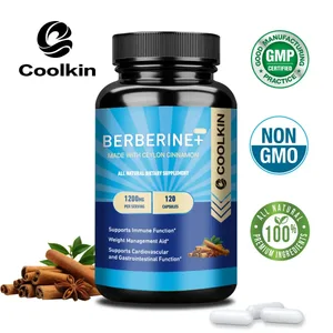Premium Berberine HCl 1200 Mg Plus Quế Ceylon hữu cơ - Hỗ trợ hệ thống miễn dịch Bổ sung quản lý cân nặng
