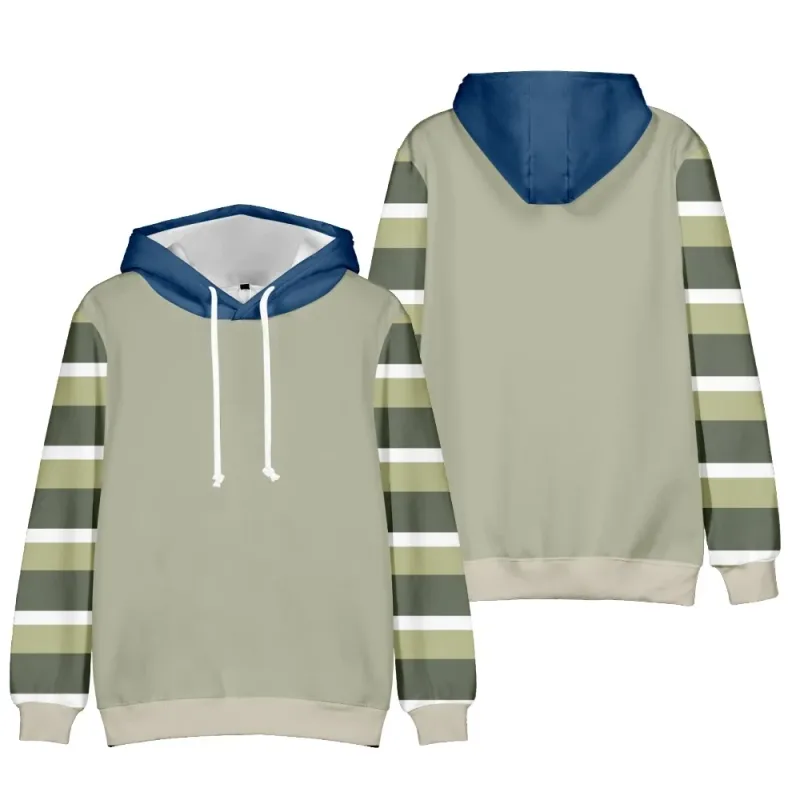 2024 mode imprimé motif rayé pull pour hommes décontracté Simple surdimensionné sweat à capuche ample Design de rue Harajuku sweat-shirt pour hommes